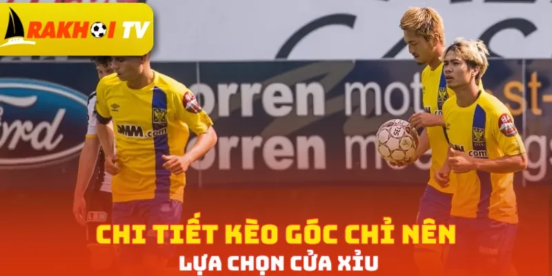 Chi tiết kèo góc chỉ nên lựa chọn cửa Xỉu