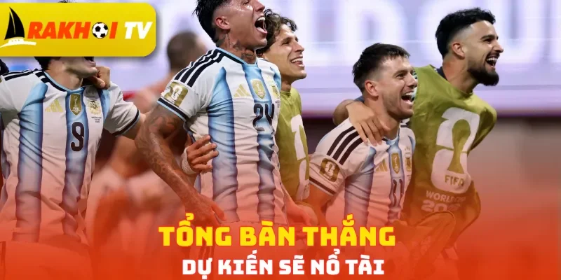 Tổng bàn thắng cả trận chỉ dừng lại ở mức thấp